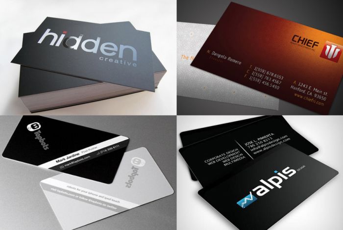 thiết kế card visit với nhận diện thương hiệu ấn tượng